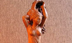Афродита - Деревянная скульптура Владимира Цепляева